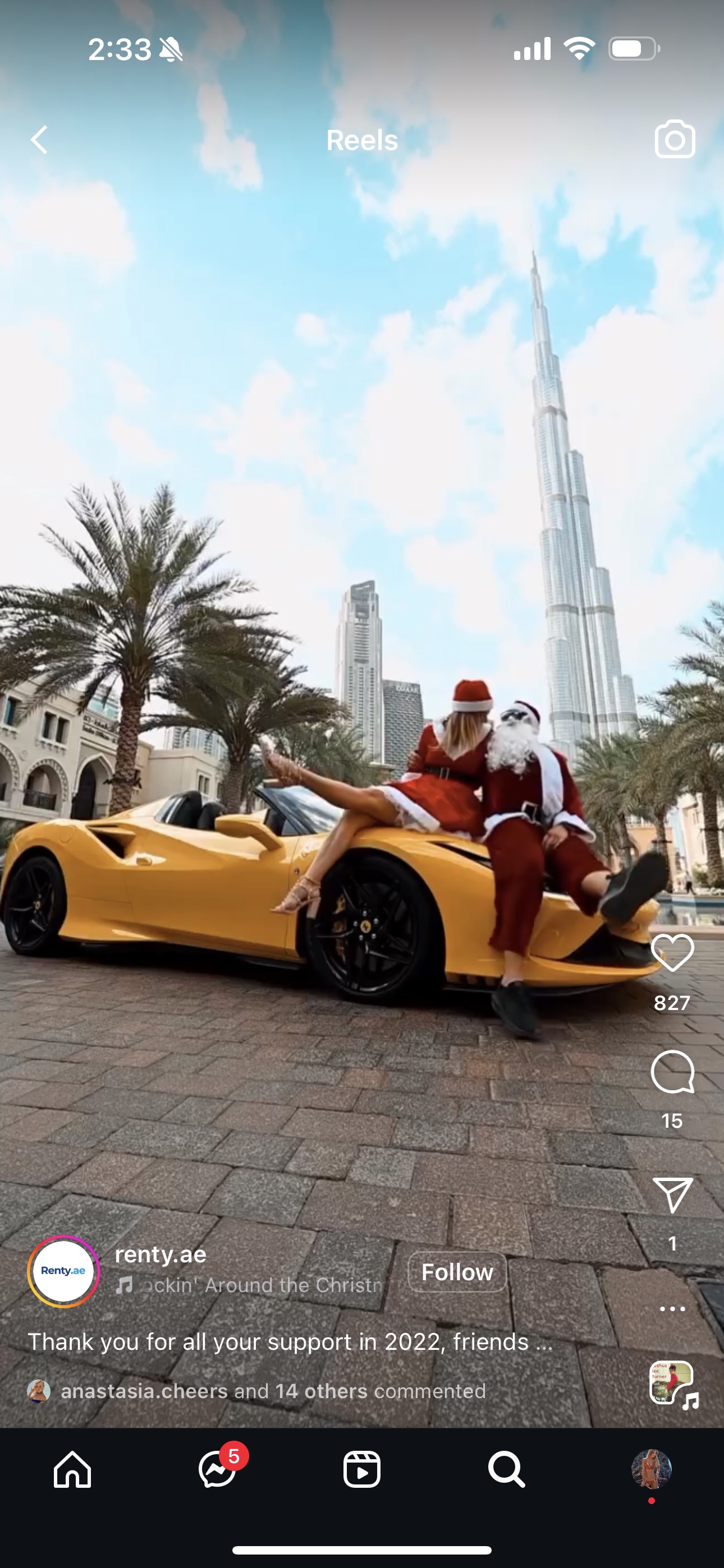 Renty Car Rental Social Media